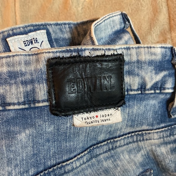 Edwin Tokoyo Japan Light Wash Skinny Denim Jeans - Picture 7 of 11